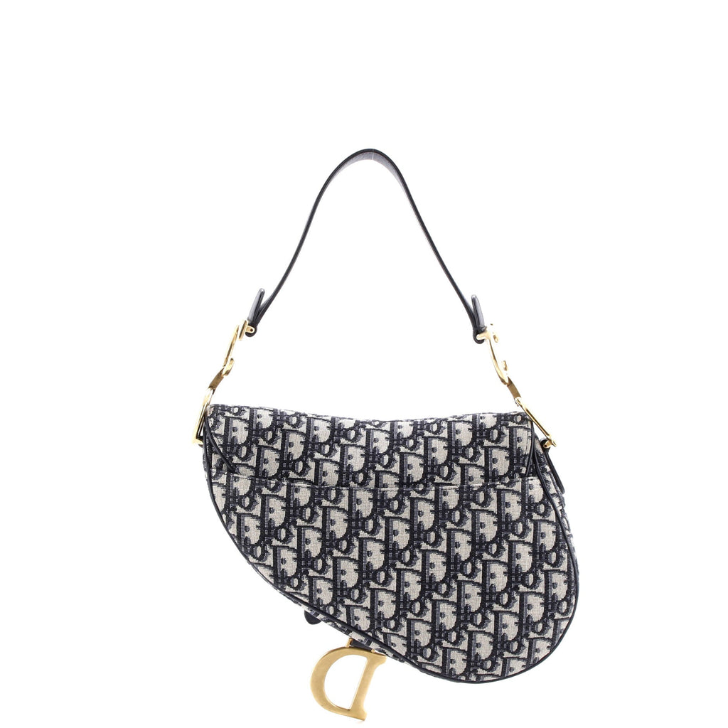 Saddle Handbag Oblique Canvas Medium