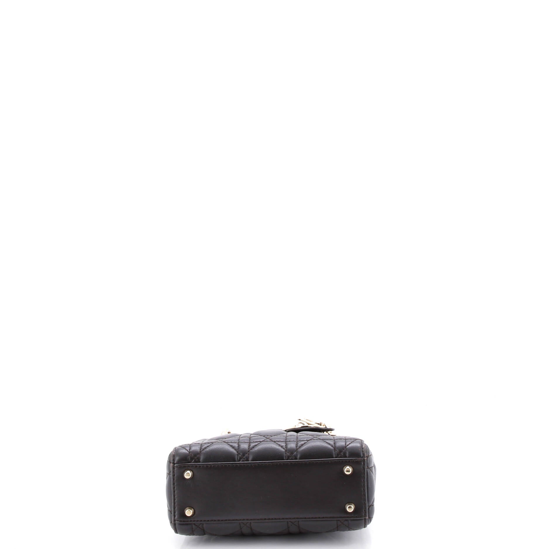 Lady Dior Chain Bag Cannage Quilt Lambskin Mini