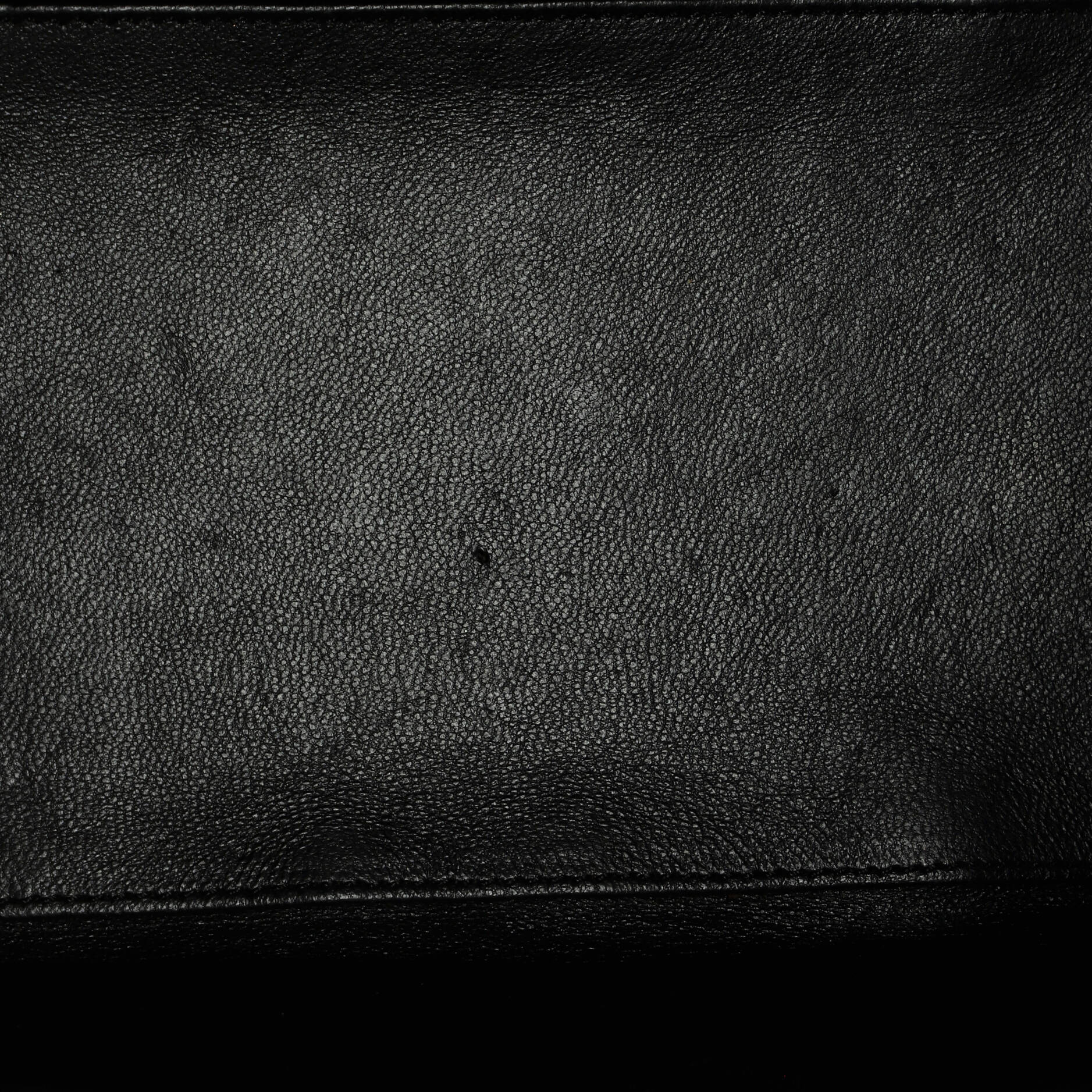Tricolor Luggage Bag Canvas and Leather Micro
