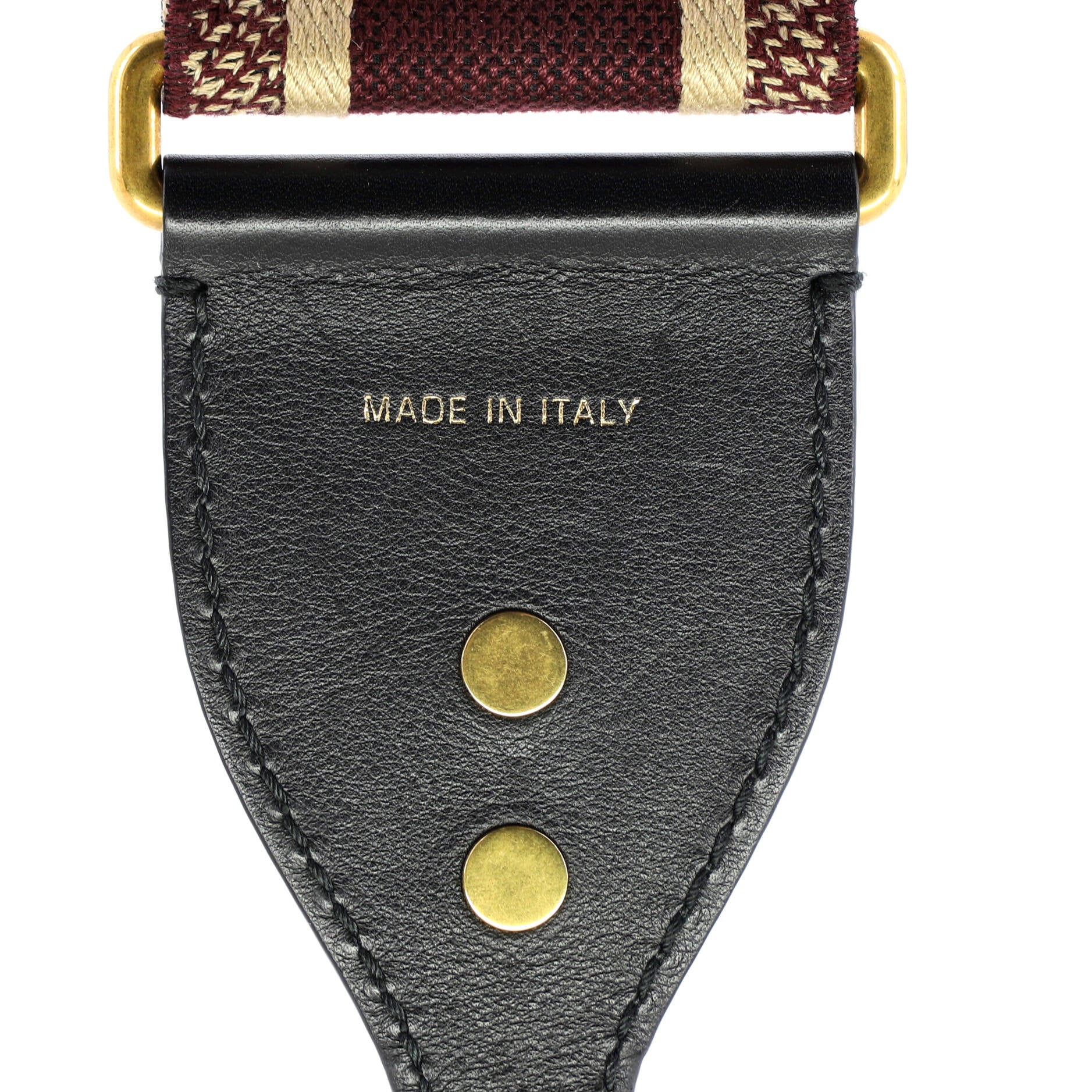 Logo Shoulder Strap Embroidered Canvas
