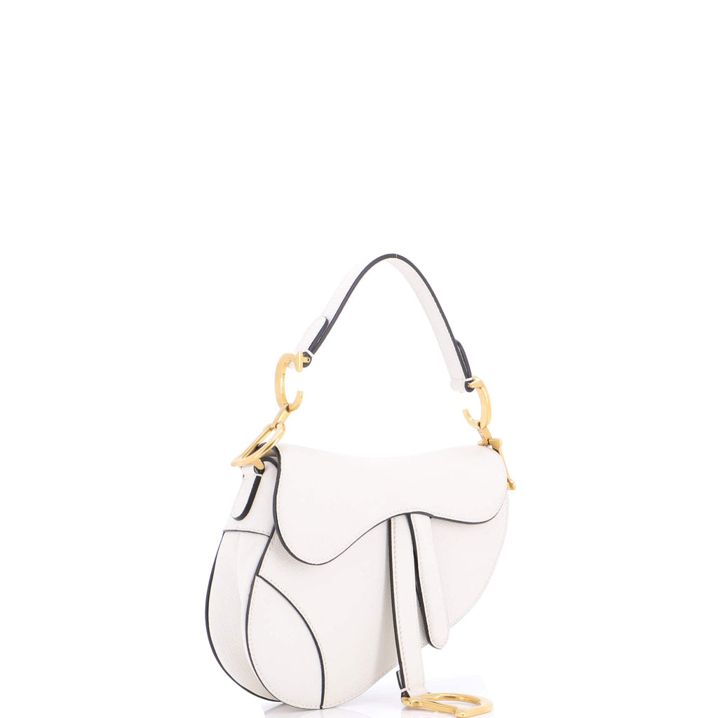 Saddle Handbag Leather Mini