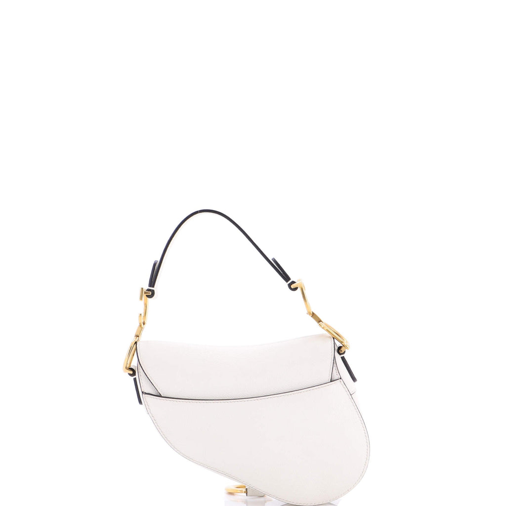 Saddle Handbag Leather Mini