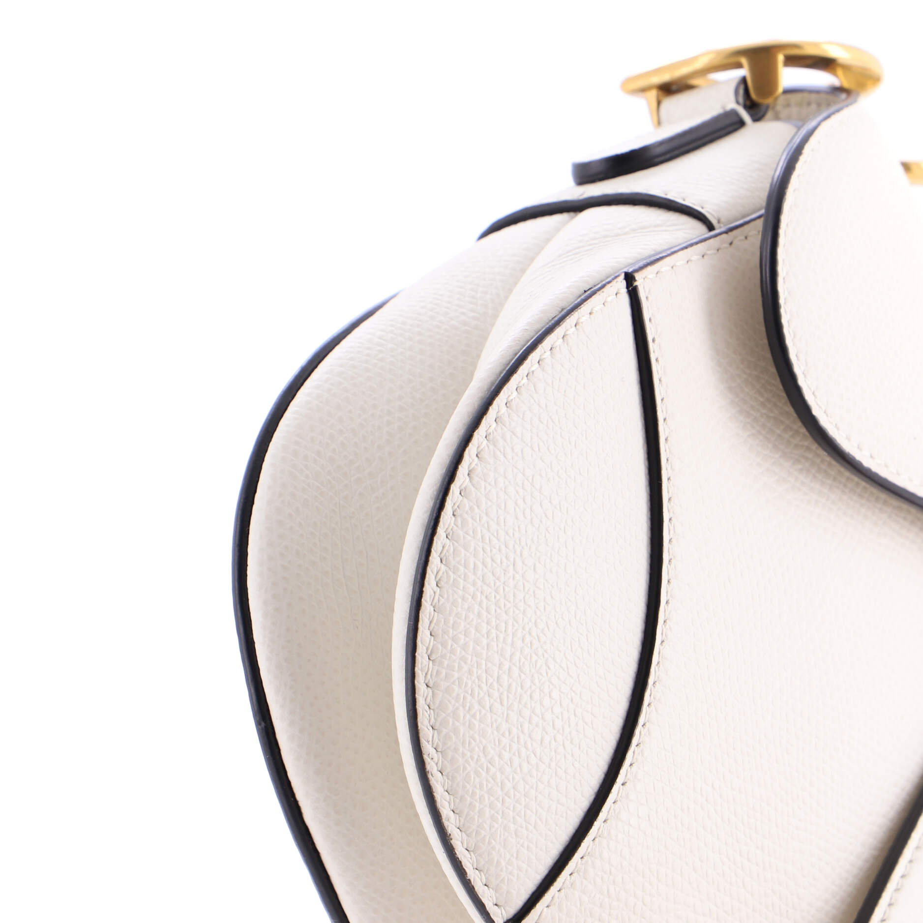 Saddle Handbag Leather Mini