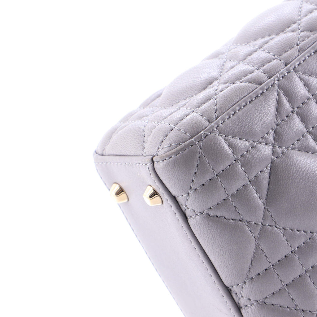 Lady Dior Chain Bag Cannage Quilt Lambskin Mini