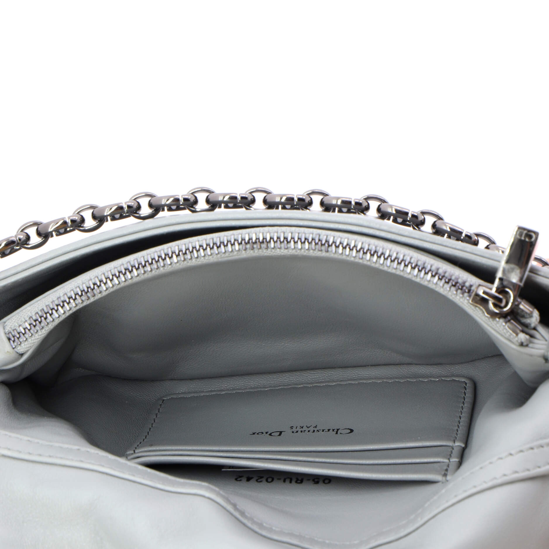 Caro Flap Pouch with Chain Macrocannage Quilt Calfskin Mini