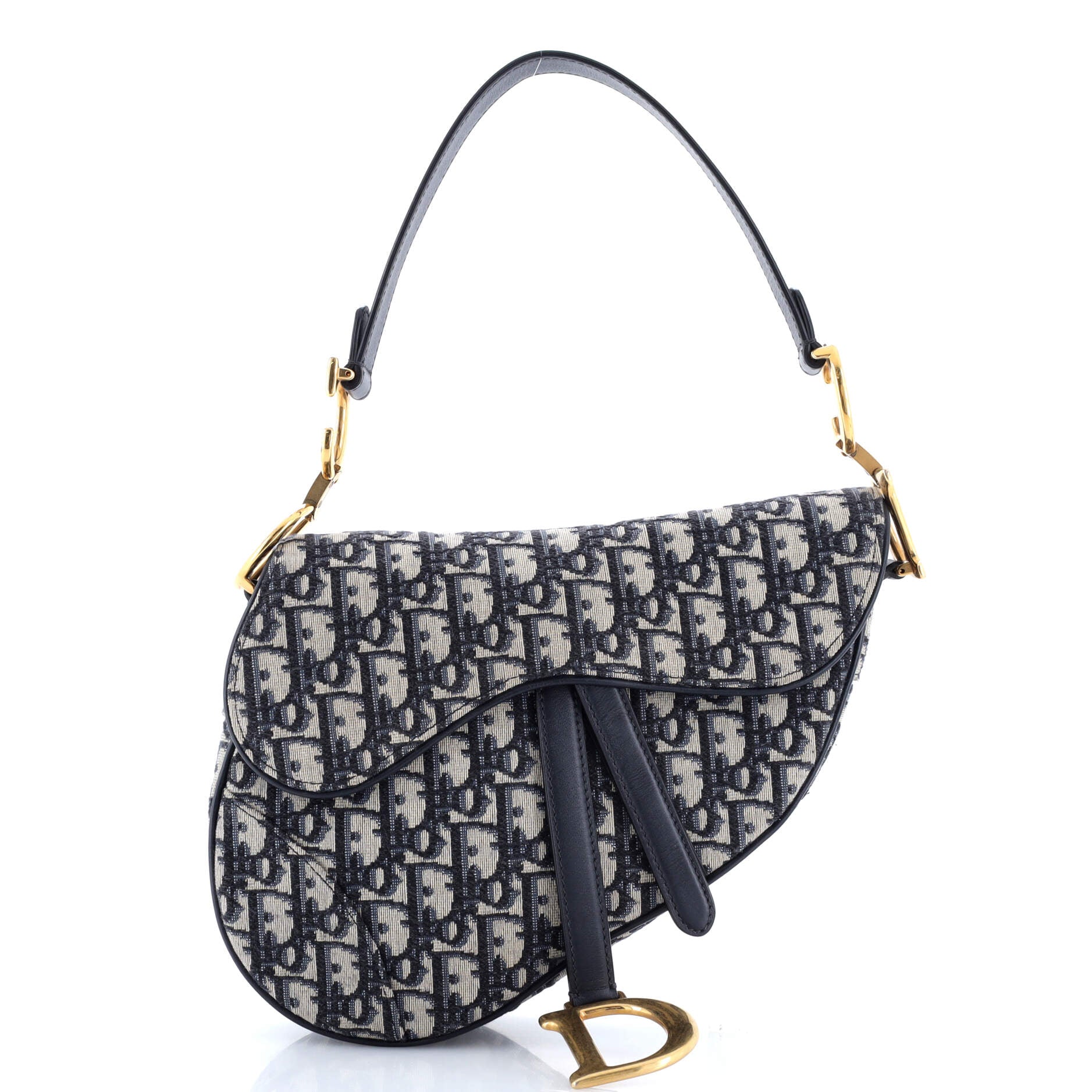Saddle Handbag Oblique Canvas Medium