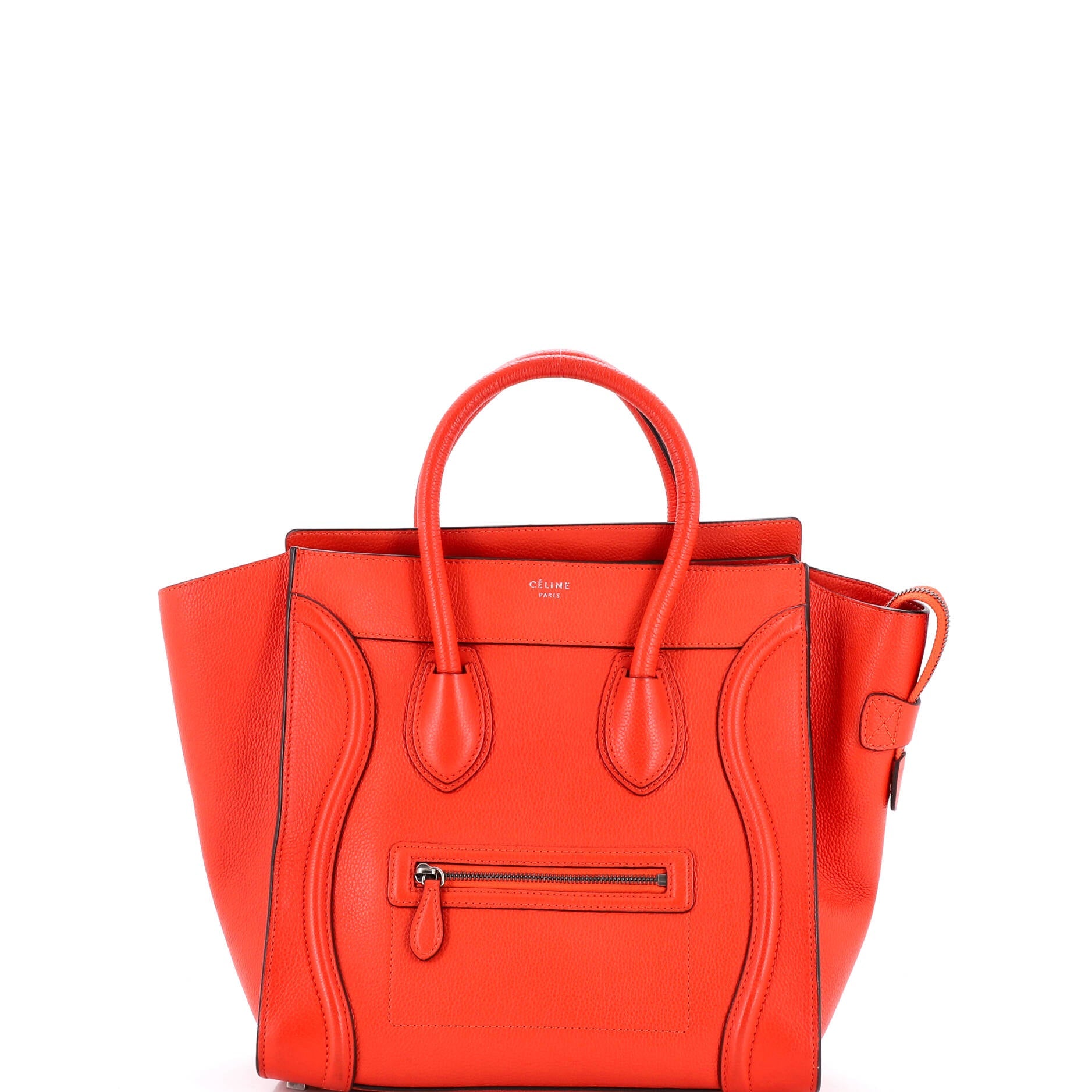 Luggage Bag Grainy Leather Mini