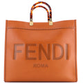 Sunshine Shopper Tote Leather Large
