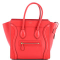 Luggage Bag Grainy Leather Micro
