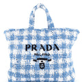 Logo Tote Raffia Large