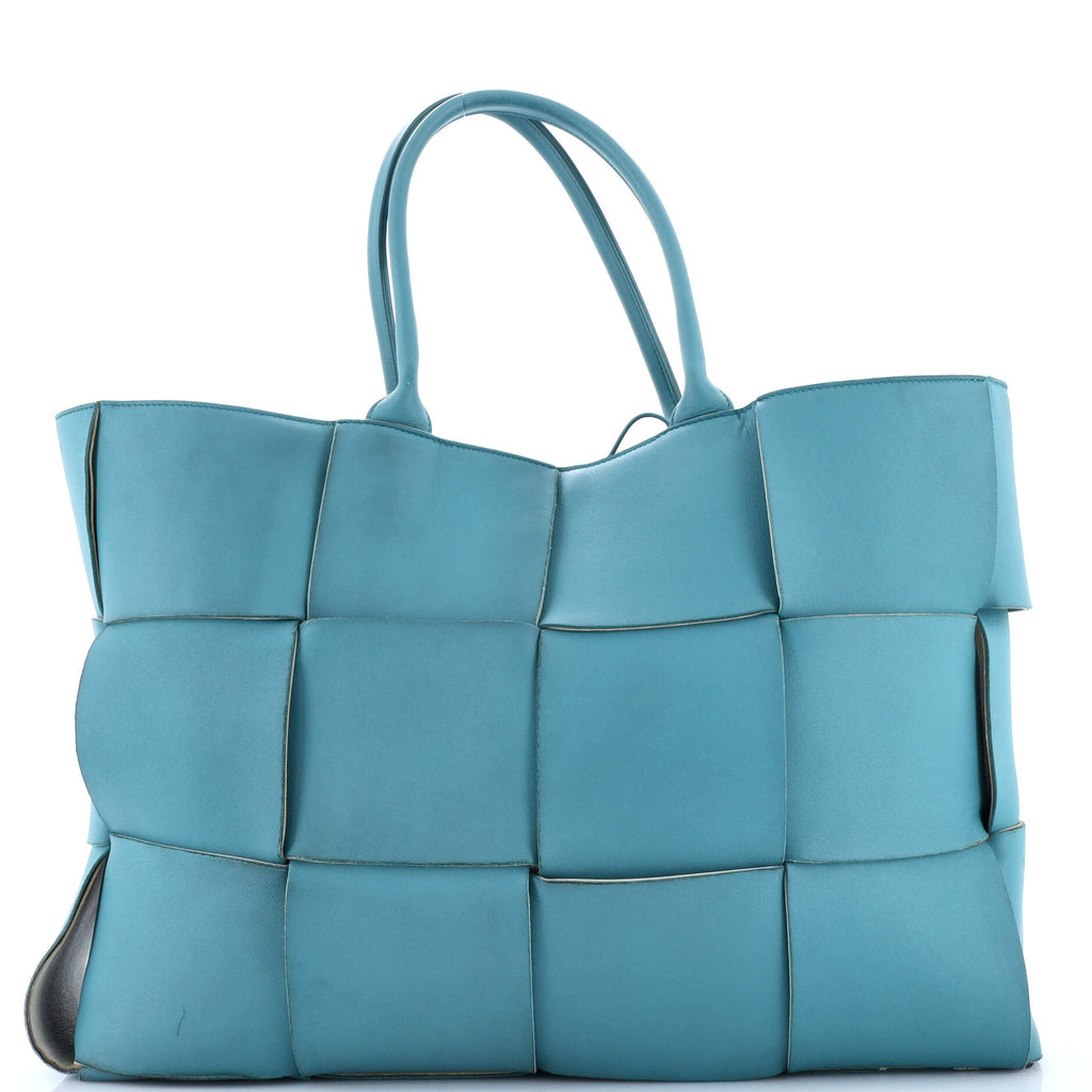 Arco Tote Maxi Intrecciato Leather Large