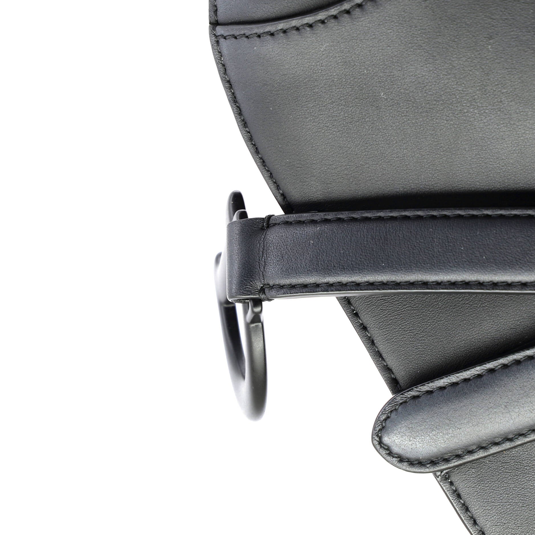 Ultra Matte Saddle Handbag Leather Mini