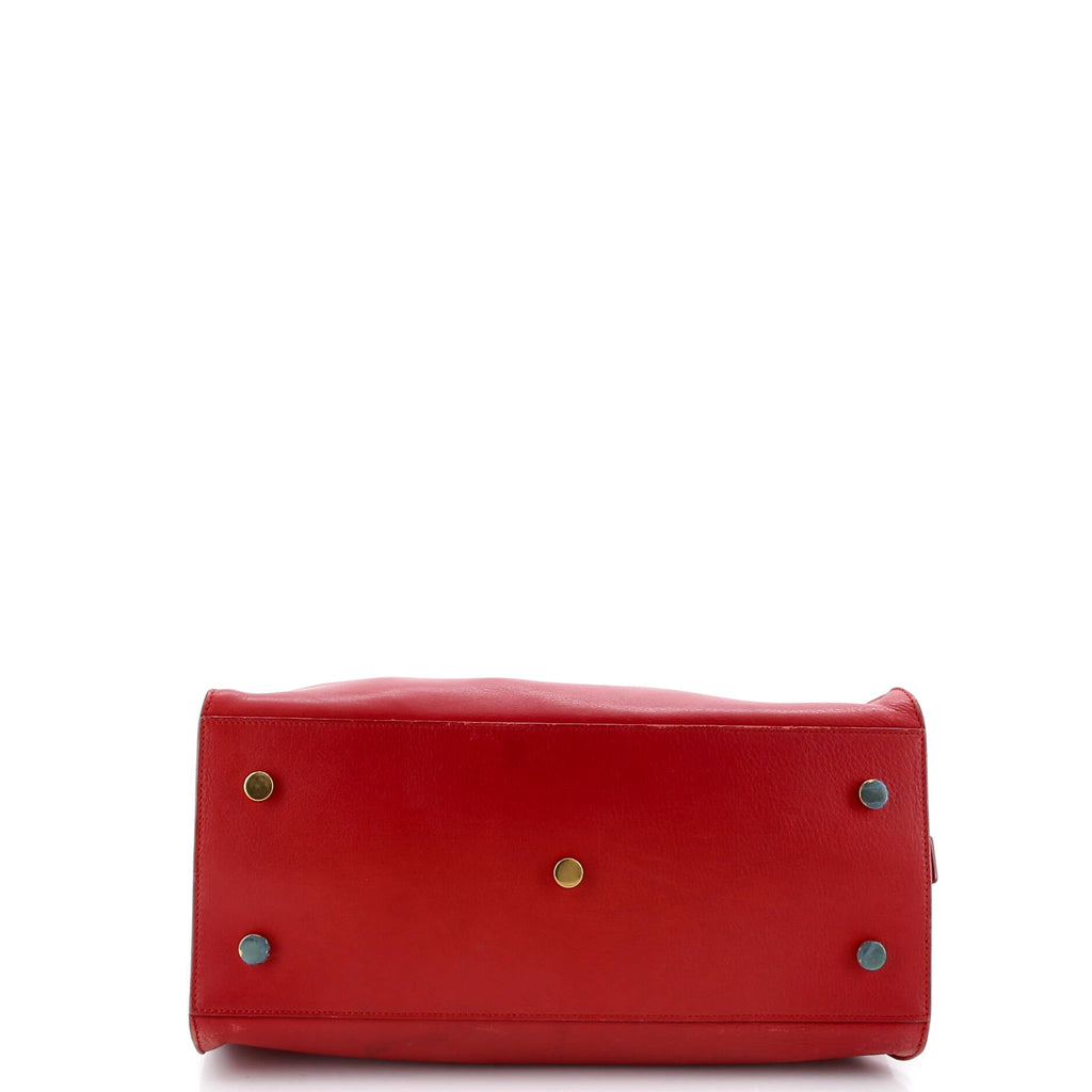 Monogram Cabas Leather Small