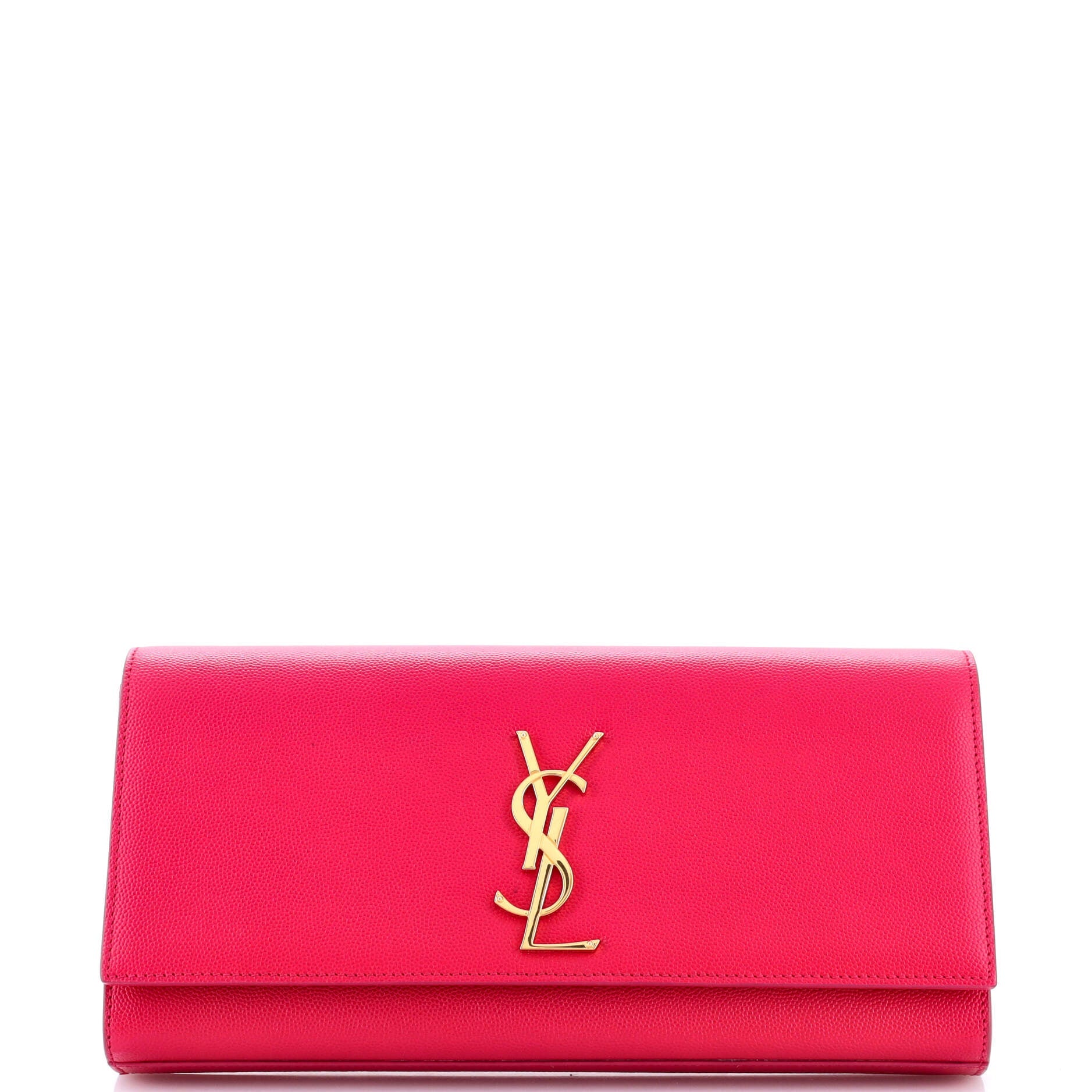 Classic Monogram Clutch Leather Long