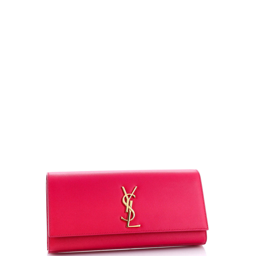 Classic Monogram Clutch Leather Long