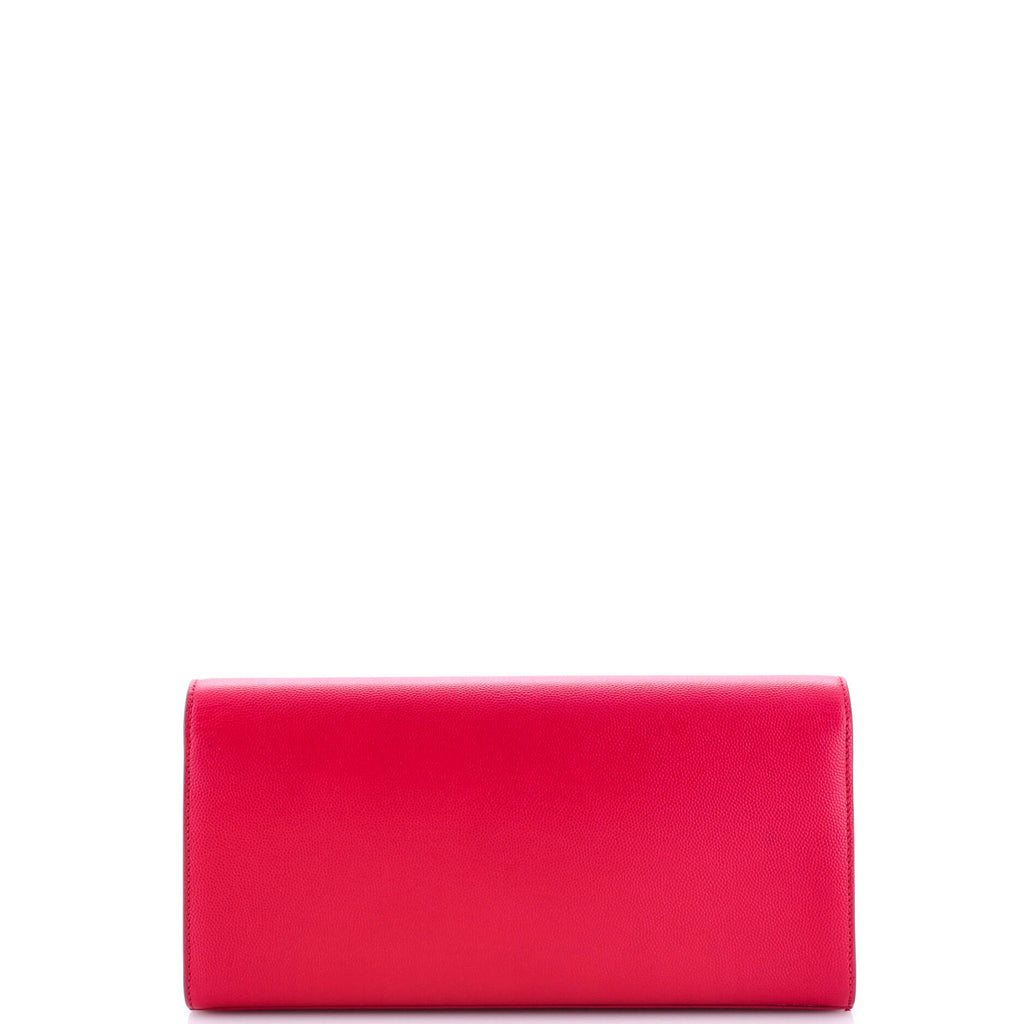 Classic Monogram Clutch Leather Long