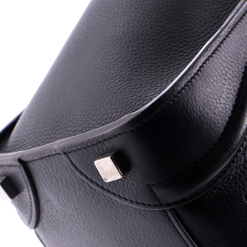 Luggage Bag Grainy Leather Micro