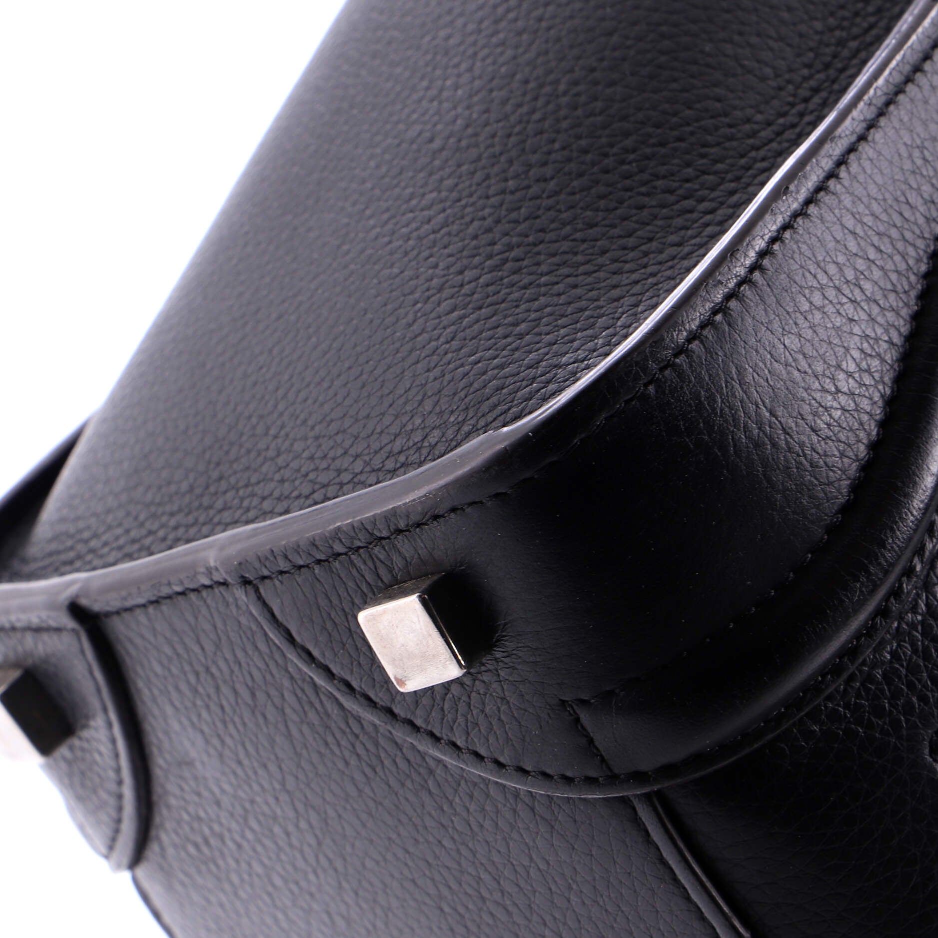 Luggage Bag Grainy Leather Micro