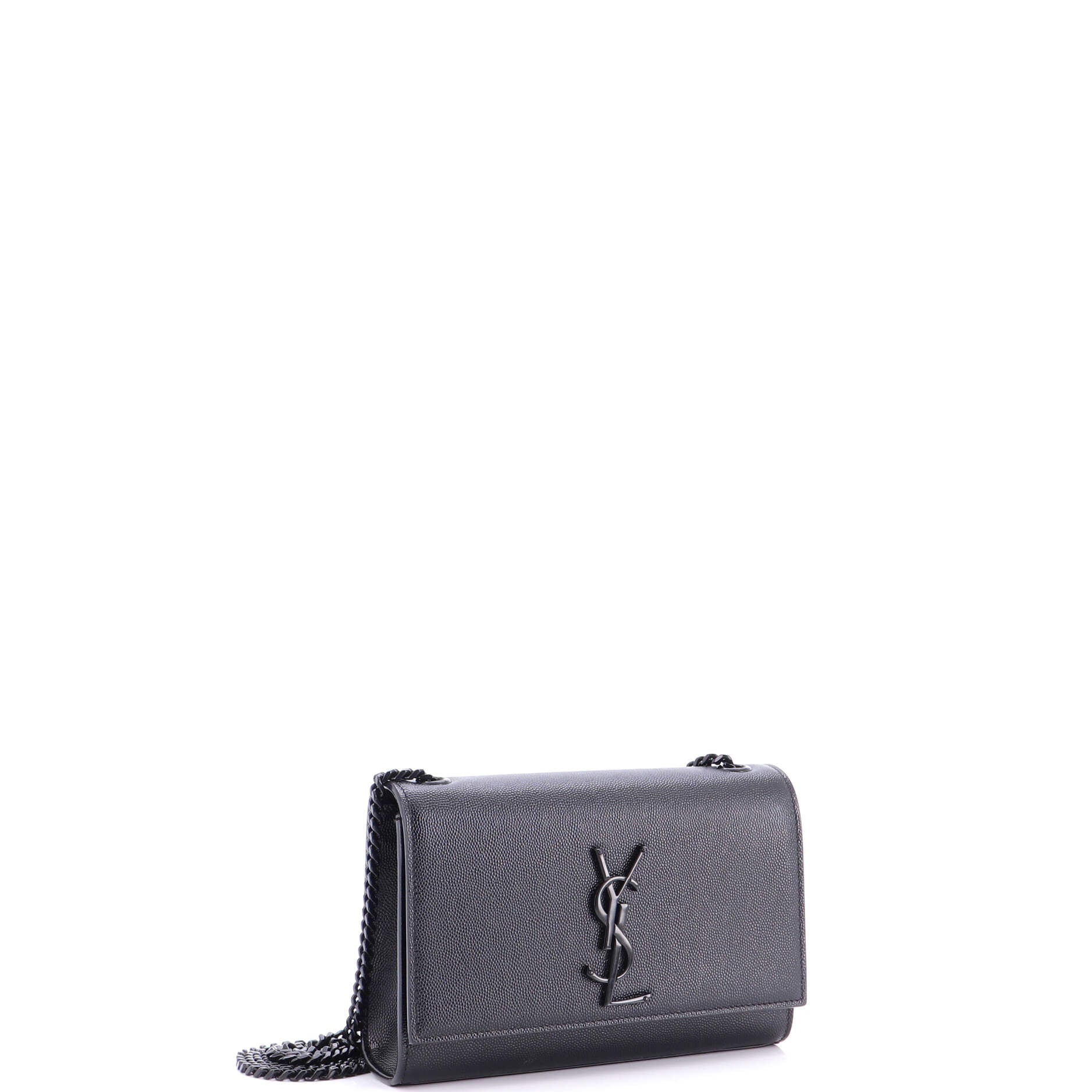Classic Monogram Crossbody Bag Grainy Leather Small