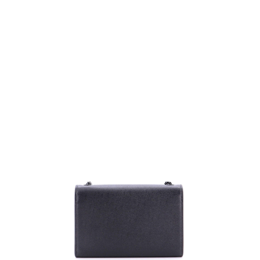 Classic Monogram Crossbody Bag Grainy Leather Small