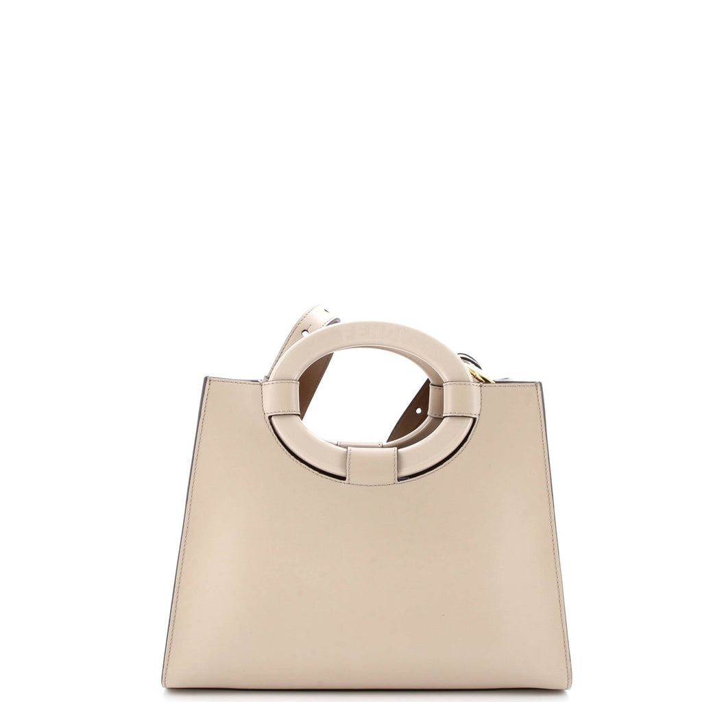 Runaway Shopper Tote Perforated Leather Small