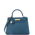 Kelly Handbag Colvert Epsom with Gold Hardware 28