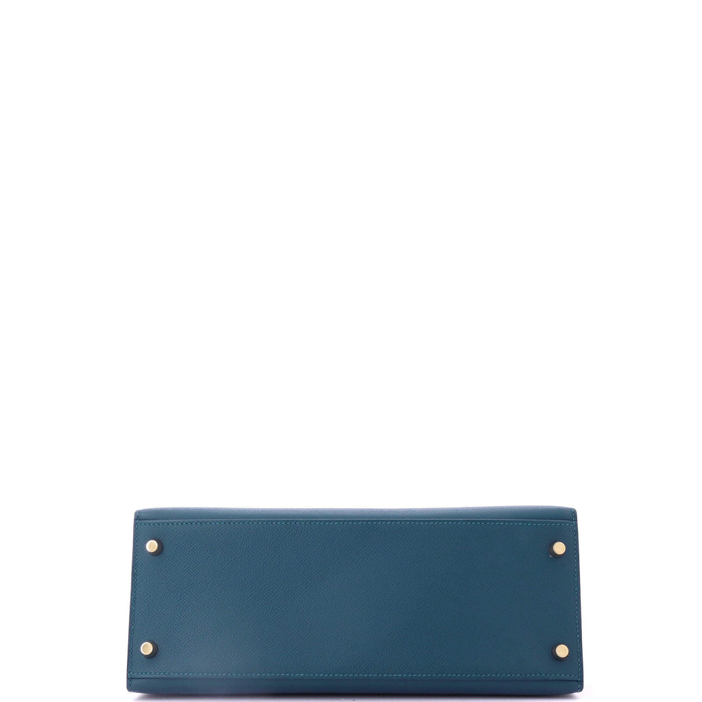 Kelly Handbag Colvert Epsom with Gold Hardware 28