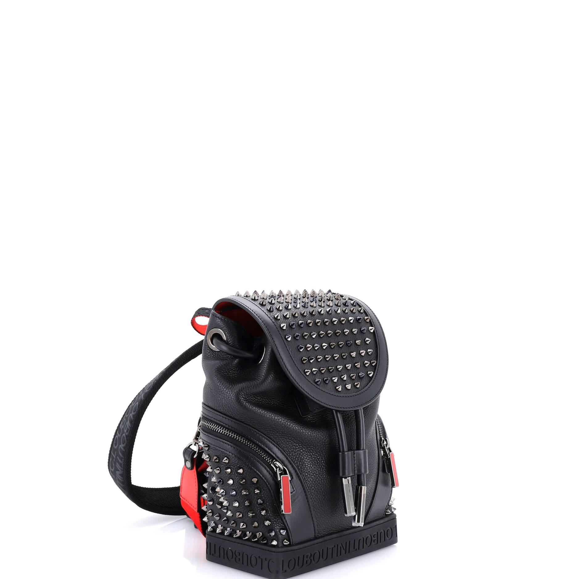 Explorafunk Backpack Spiked Leather Small