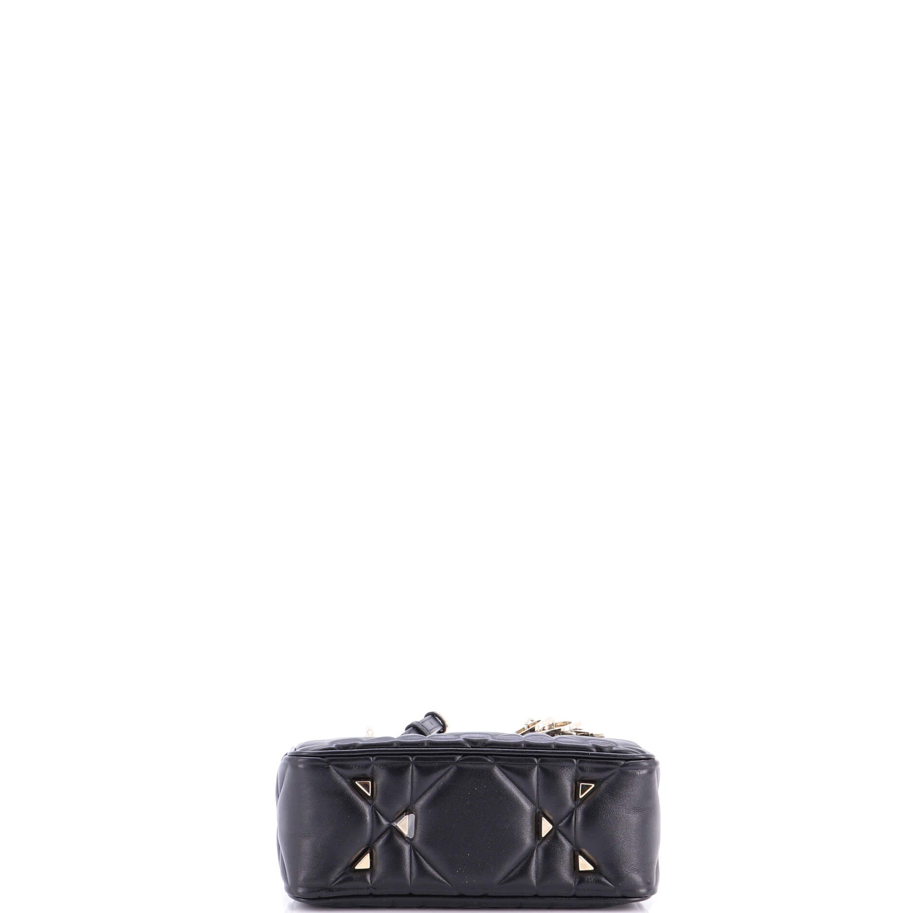 Lady 95.22 Bag Cannage Embossed Leather Mini