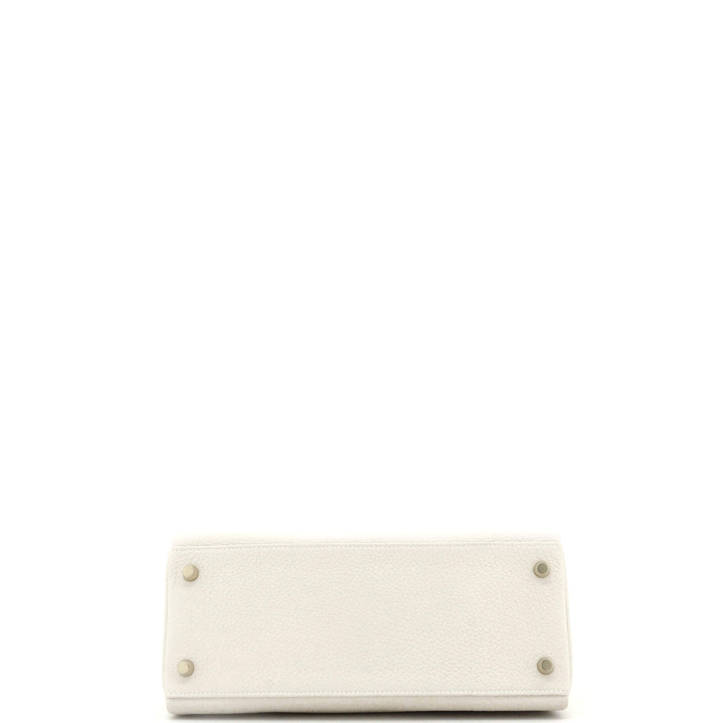 Kelly Handbag Light Togo with Gold Hardware 28