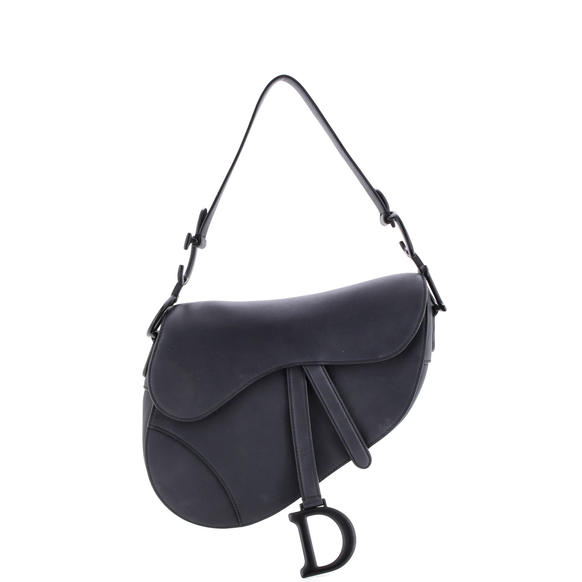 Ultra Matte Saddle Handbag Leather Medium