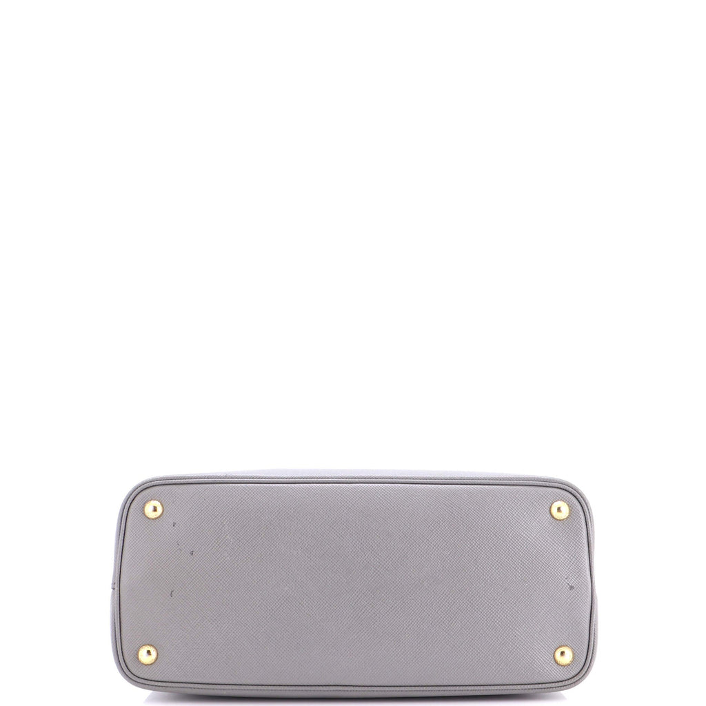 Cuir Double Tote Saffiano Leather Medium