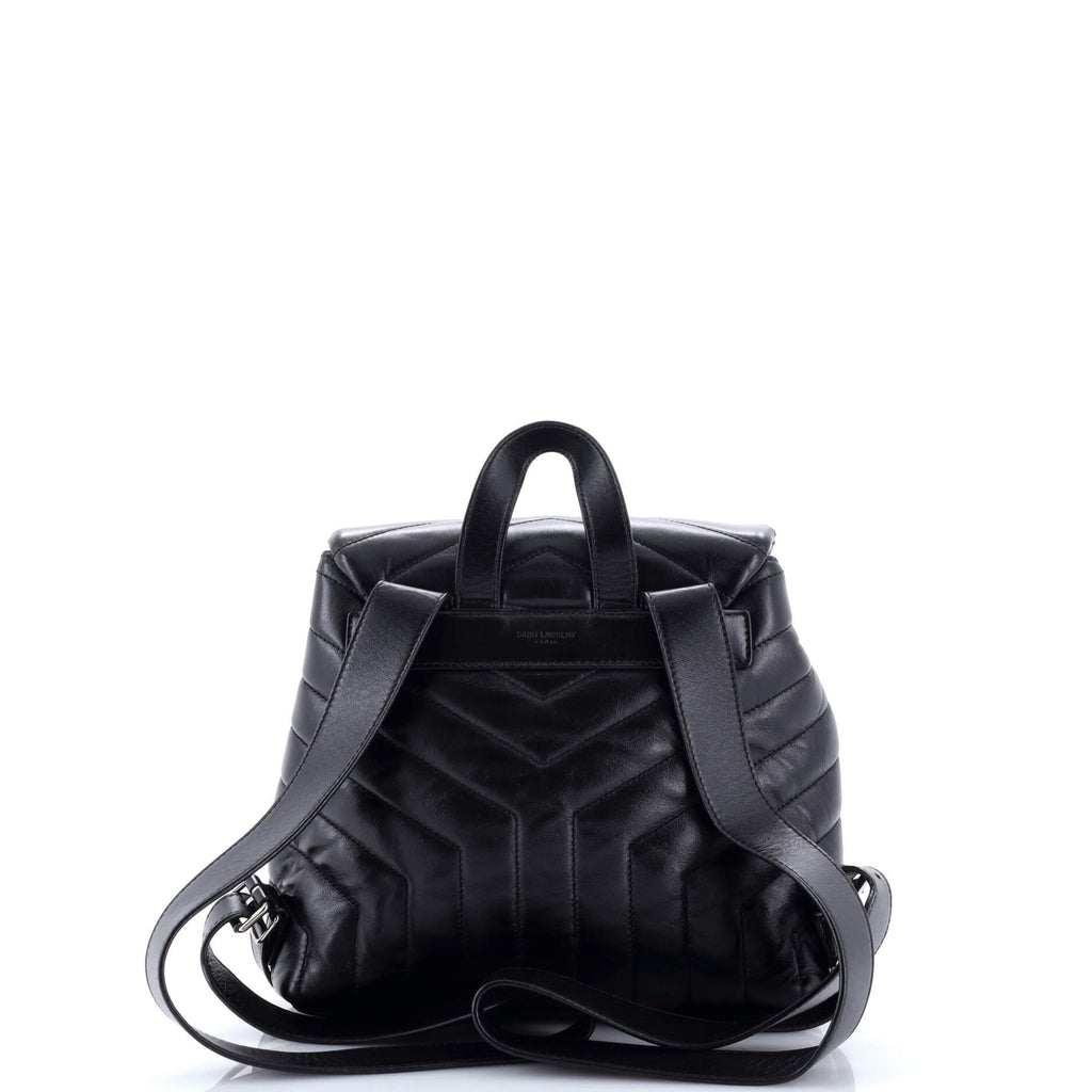 LouLou Backpack Matelasse Chevron Leather Small