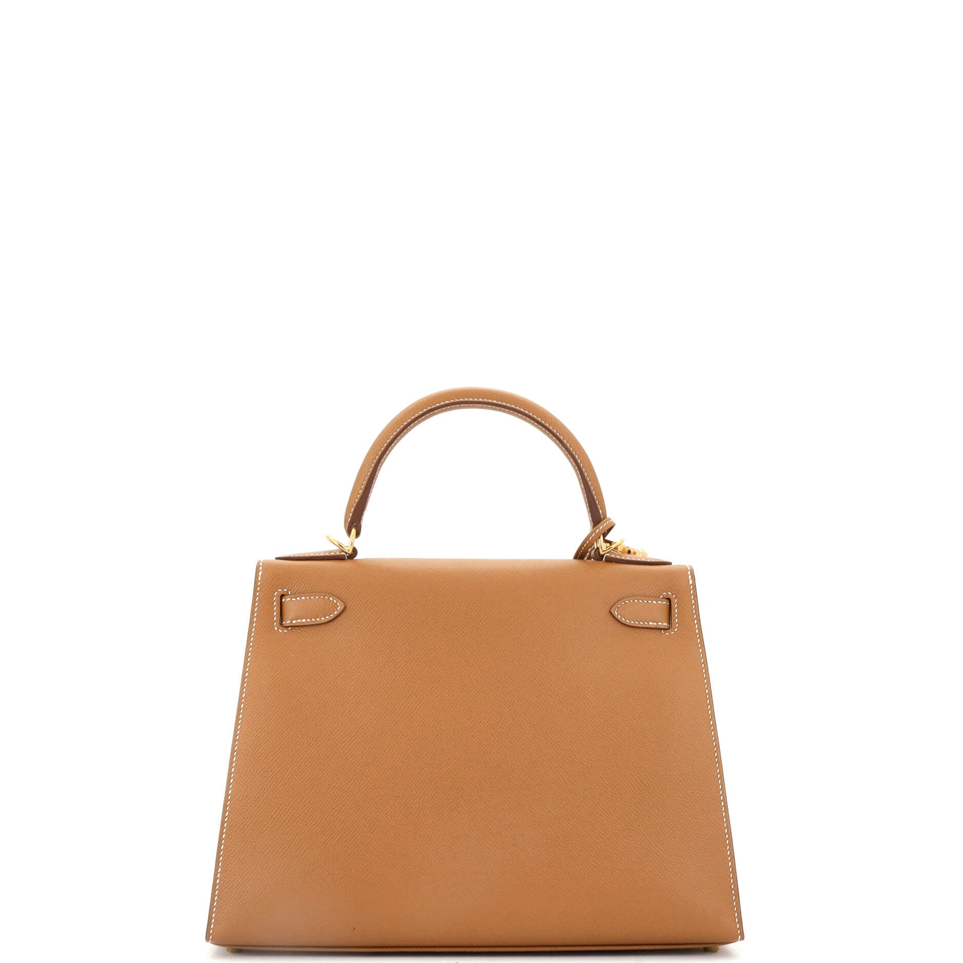 Kelly Handbag Gold Epsom with Gold Hardware 28
