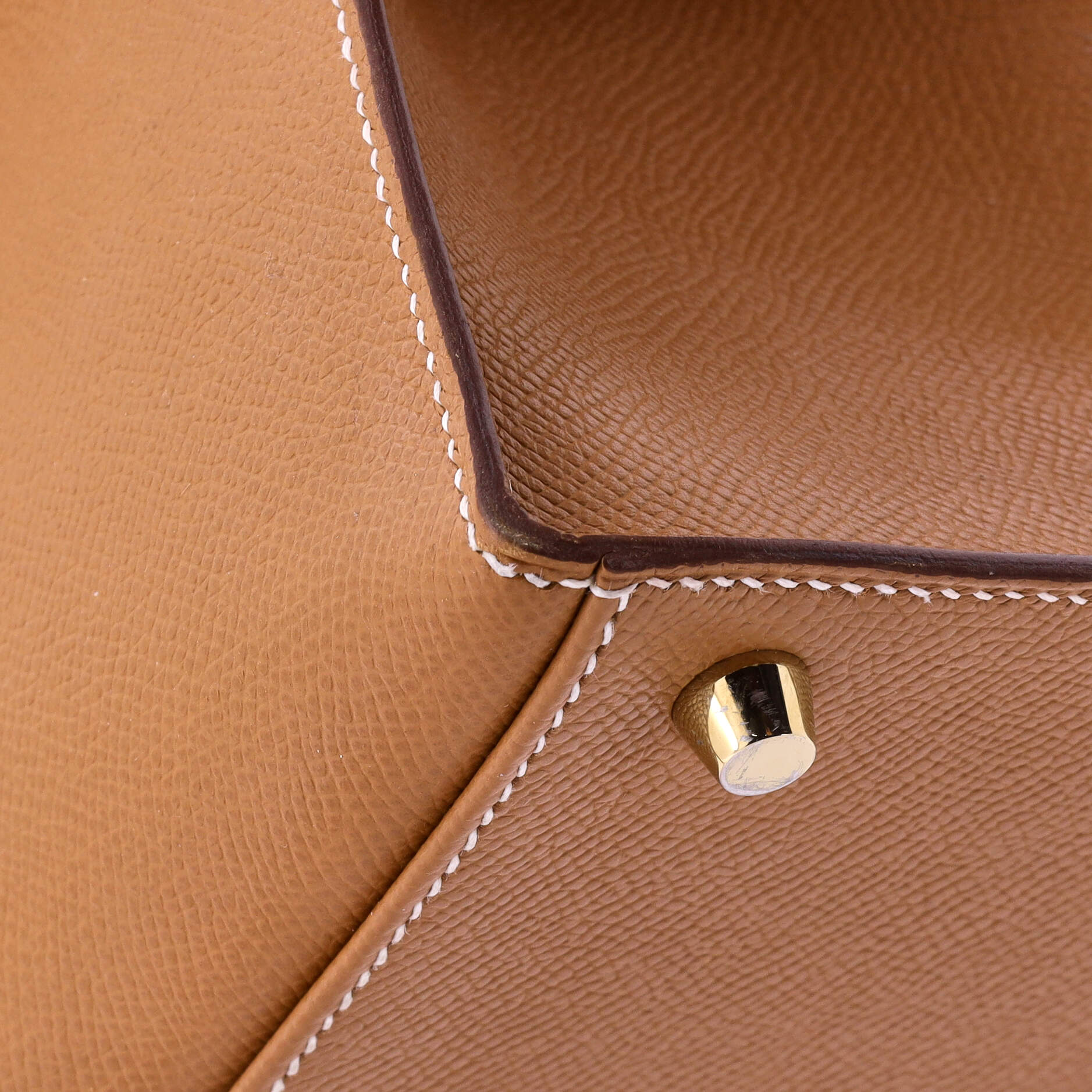 Kelly Handbag Gold Epsom with Gold Hardware 28