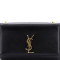 Classic Monogram Crossbody Bag Grainy Leather Medium
