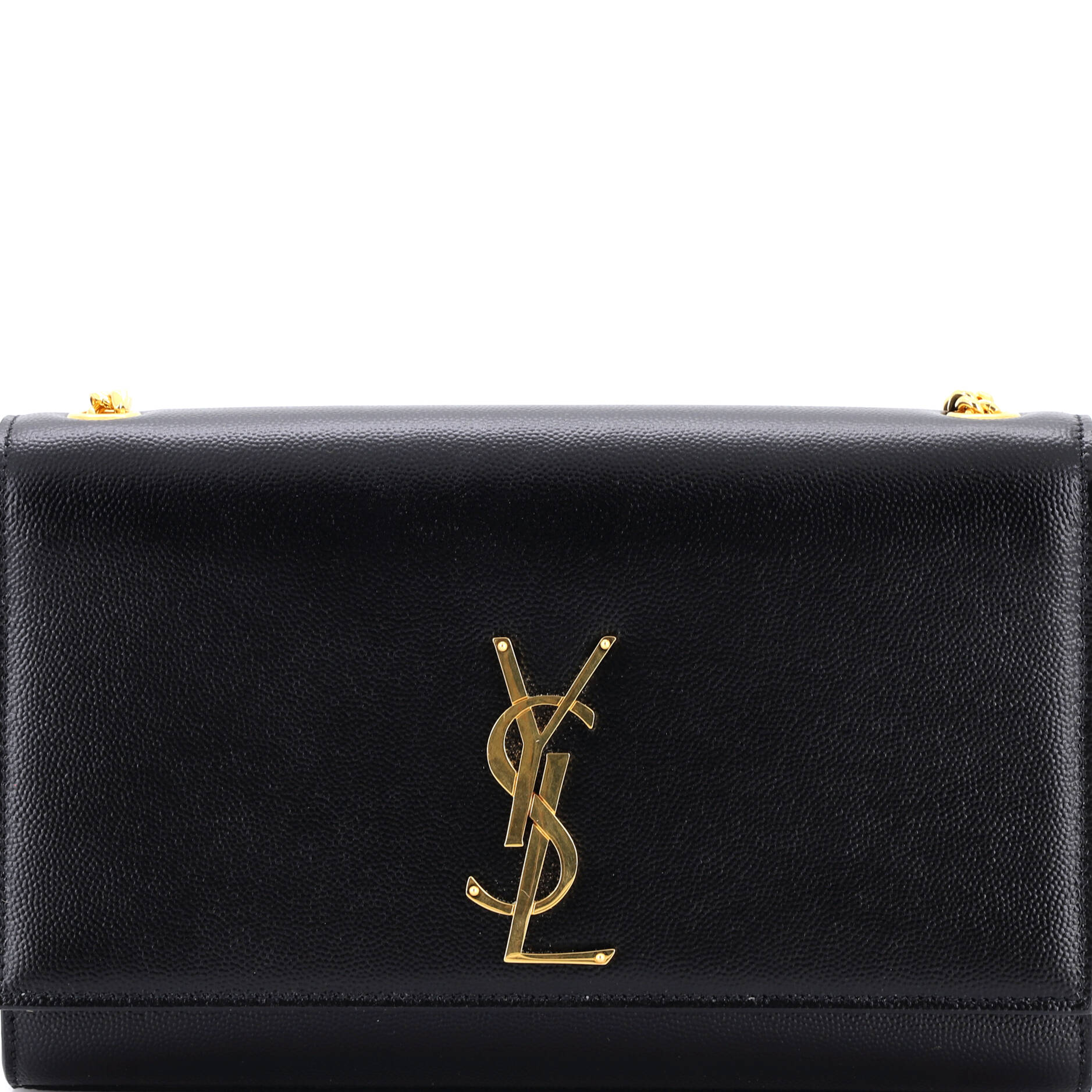 Classic Monogram Crossbody Bag Grainy Leather Medium