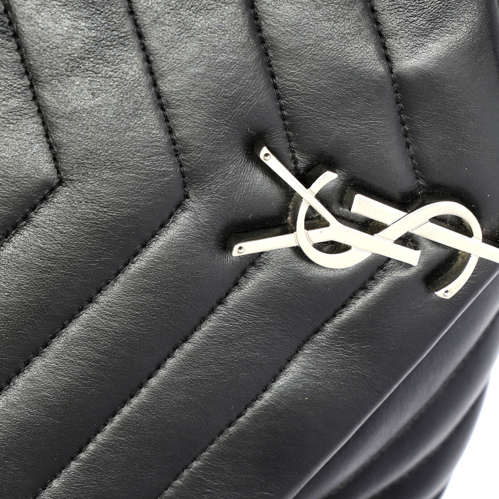Loulou Shoulder Bag Matelasse Chevron Leather Medium