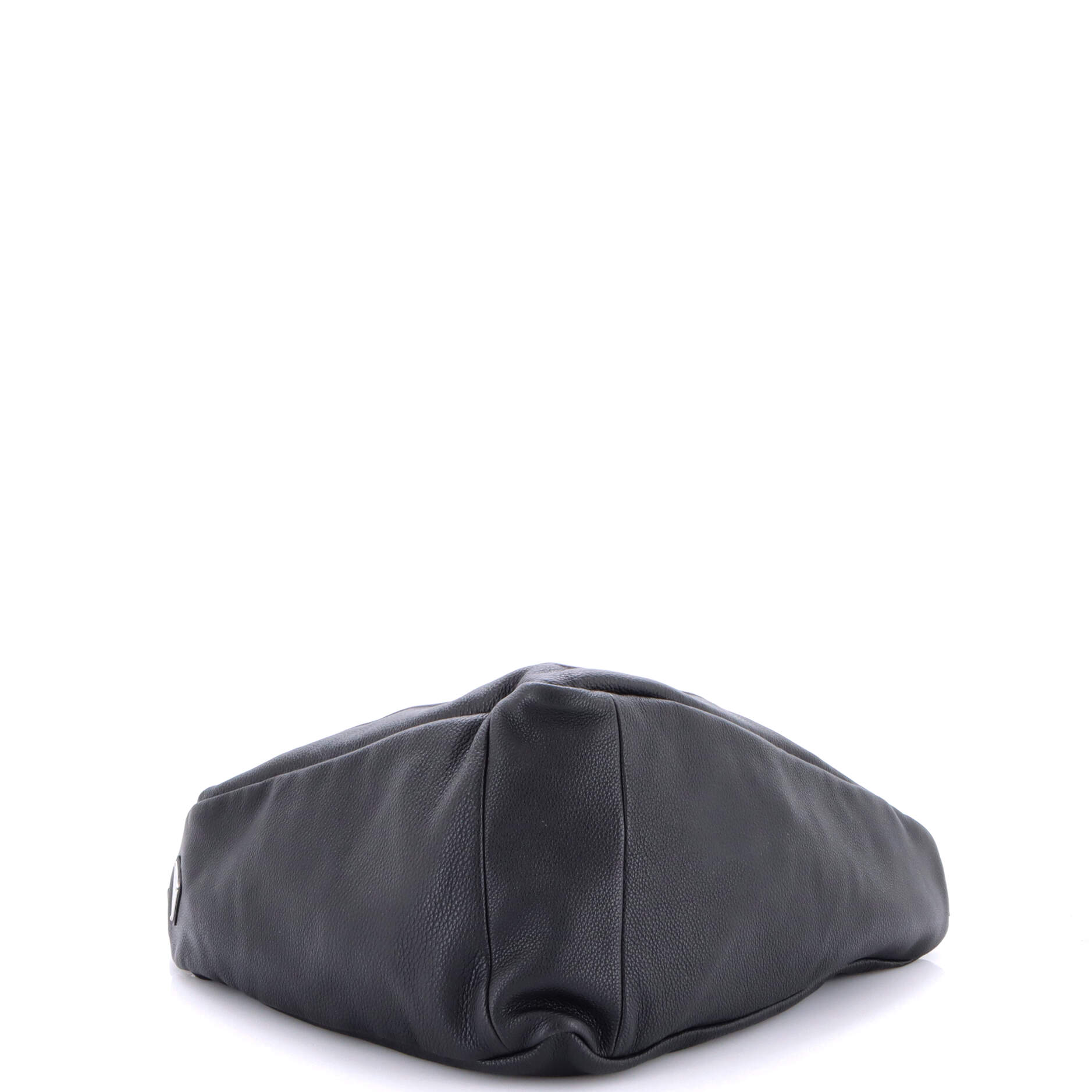 Triangle Logo Zip Messenger Leather Large