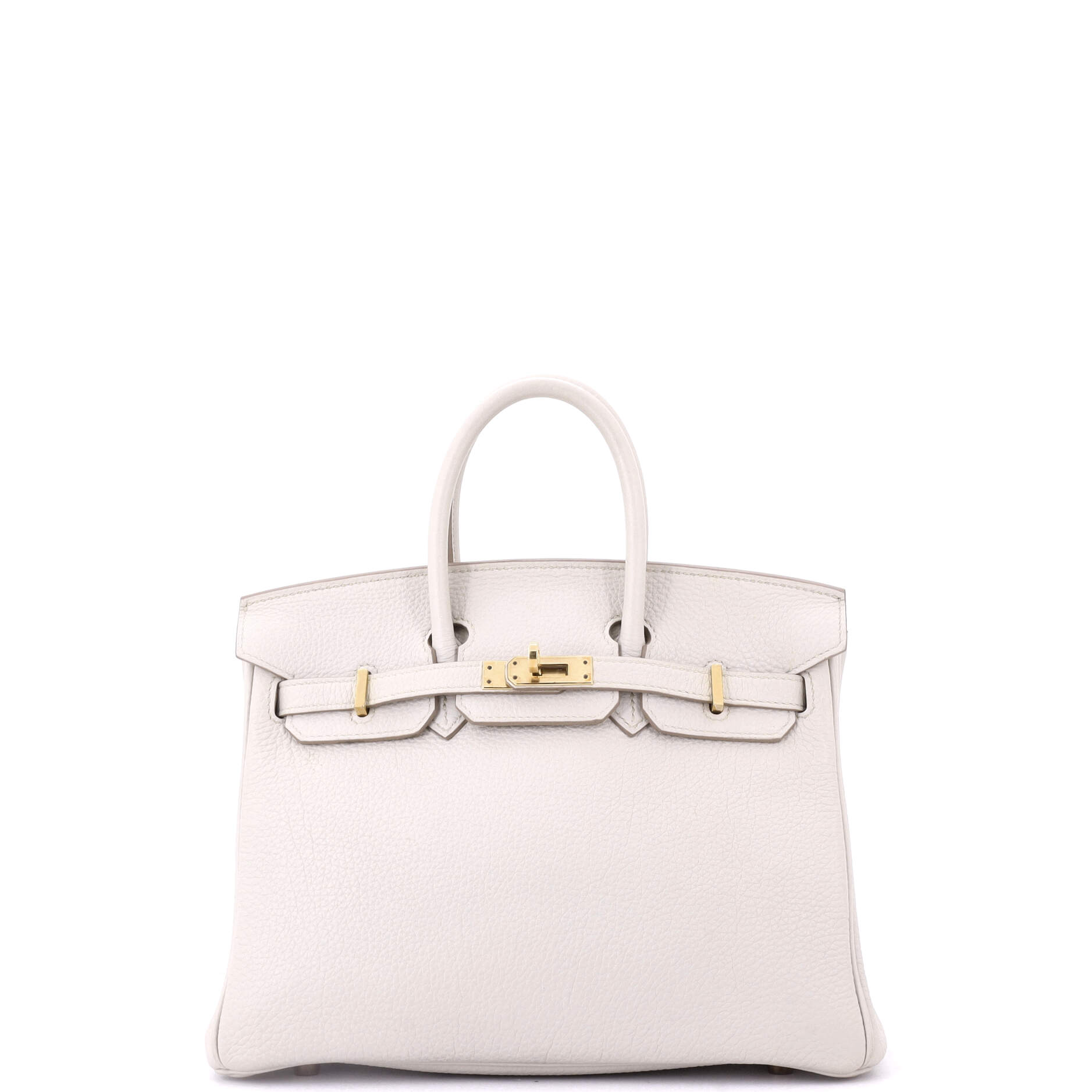 Birkin Handbag Light Togo with Rose Gold Hardware 25