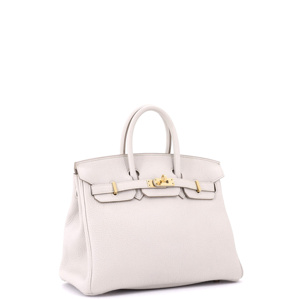 Birkin Handbag Light Togo with Rose Gold Hardware 25