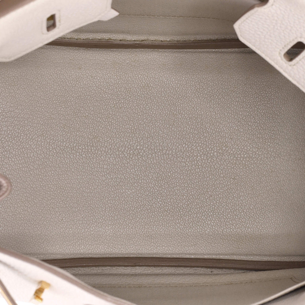 Birkin Handbag Light Togo with Rose Gold Hardware 25