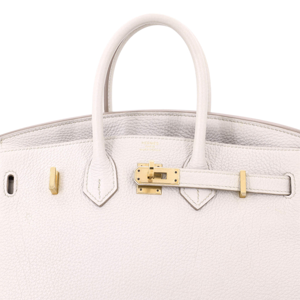Birkin Handbag Light Togo with Rose Gold Hardware 25