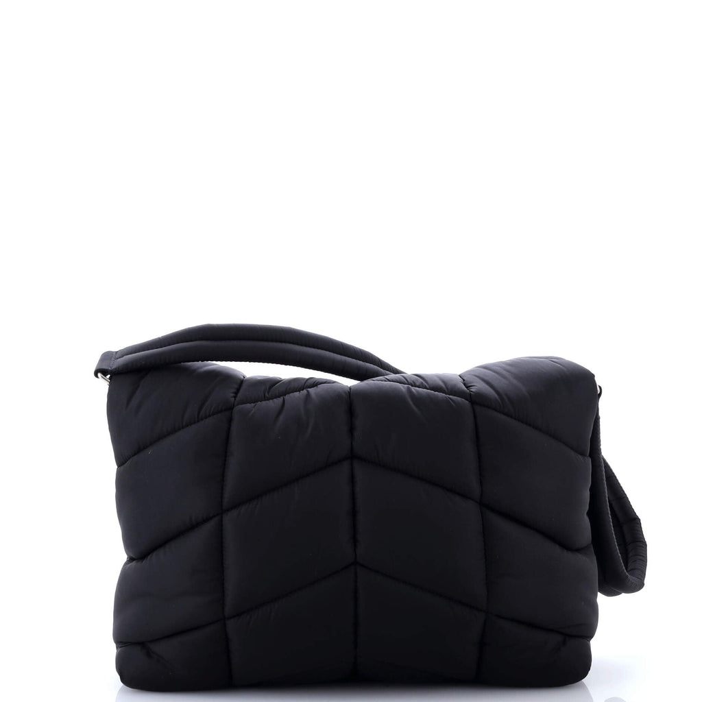 Loulou Puffer Messenger Bag Quilted Econyl
