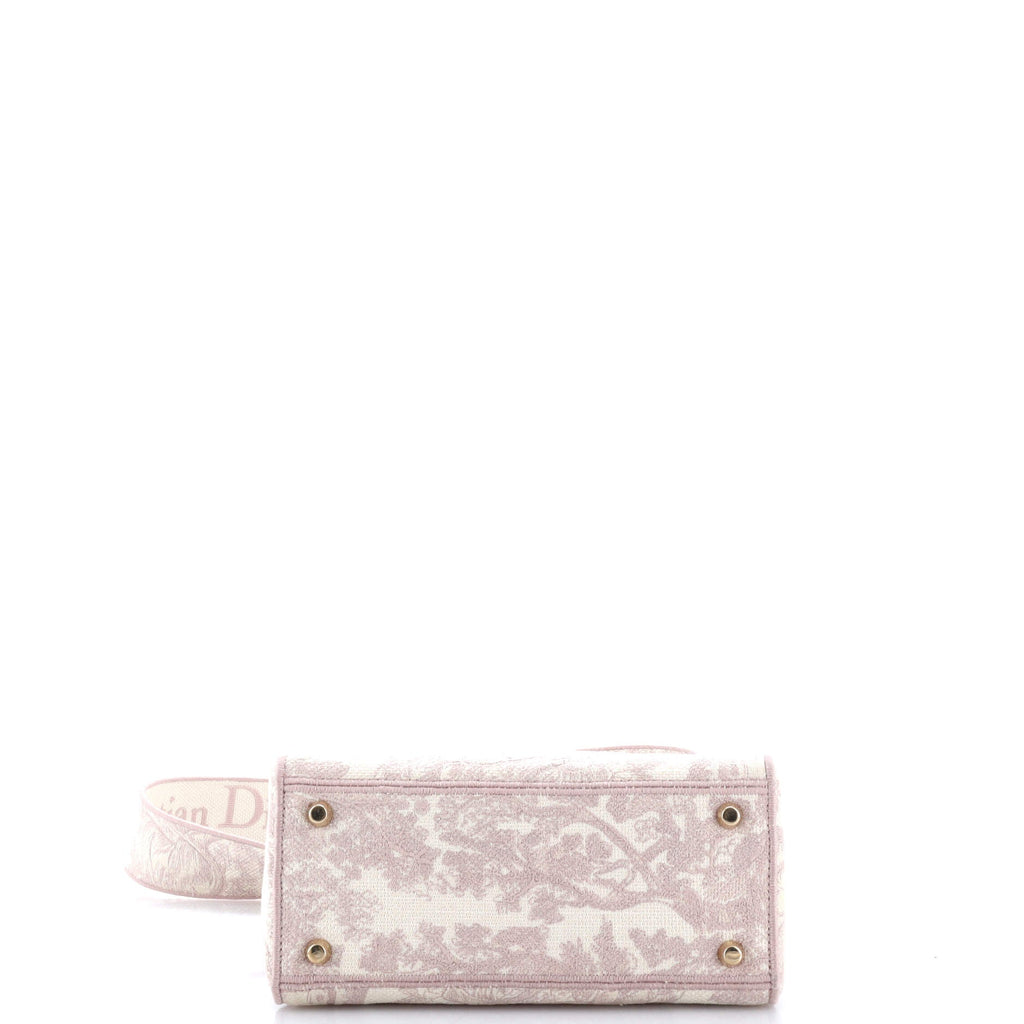 Toile de Jouy Lady D-Lite Bag Embroidered Canvas