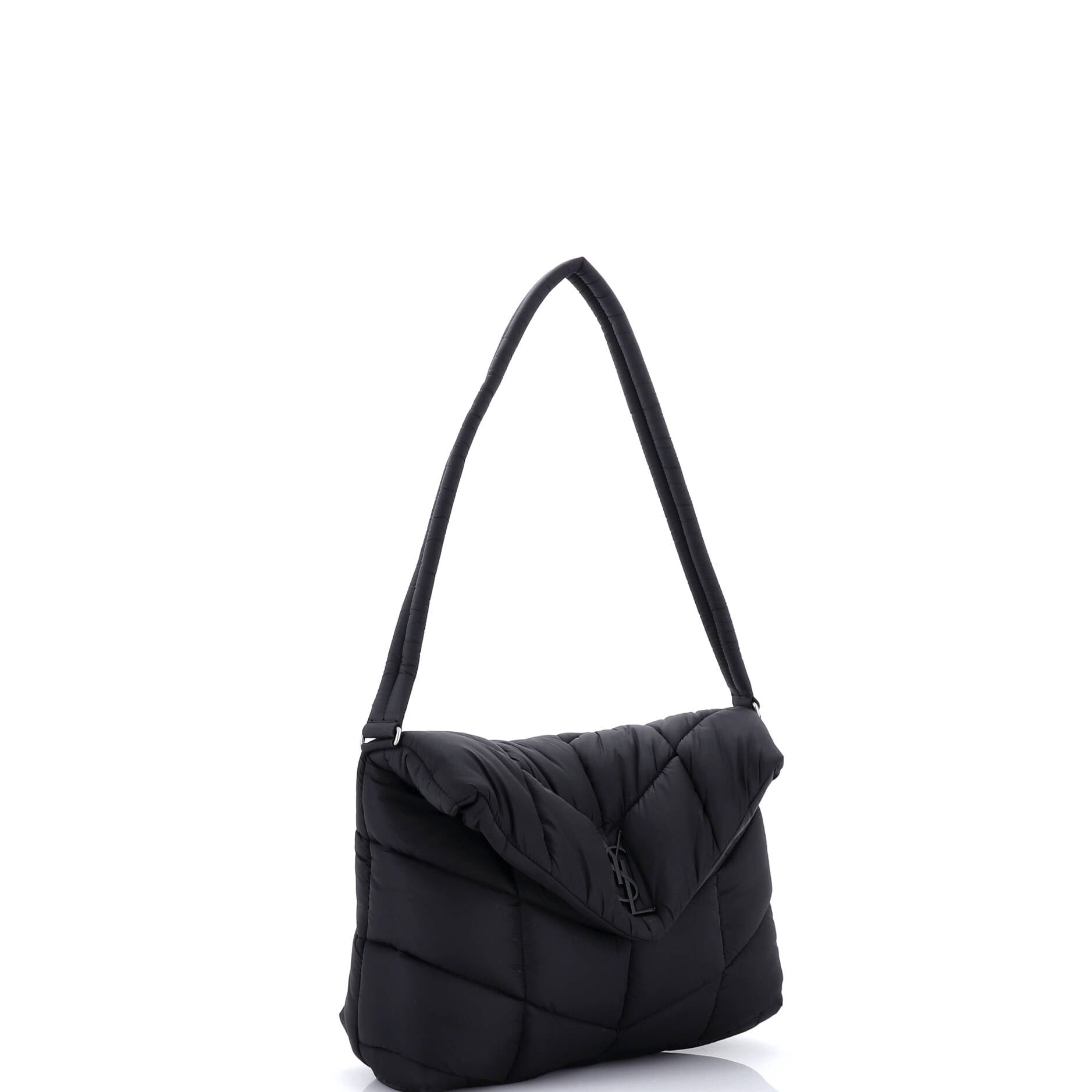 Loulou Puffer Messenger Bag Quilted Econyl