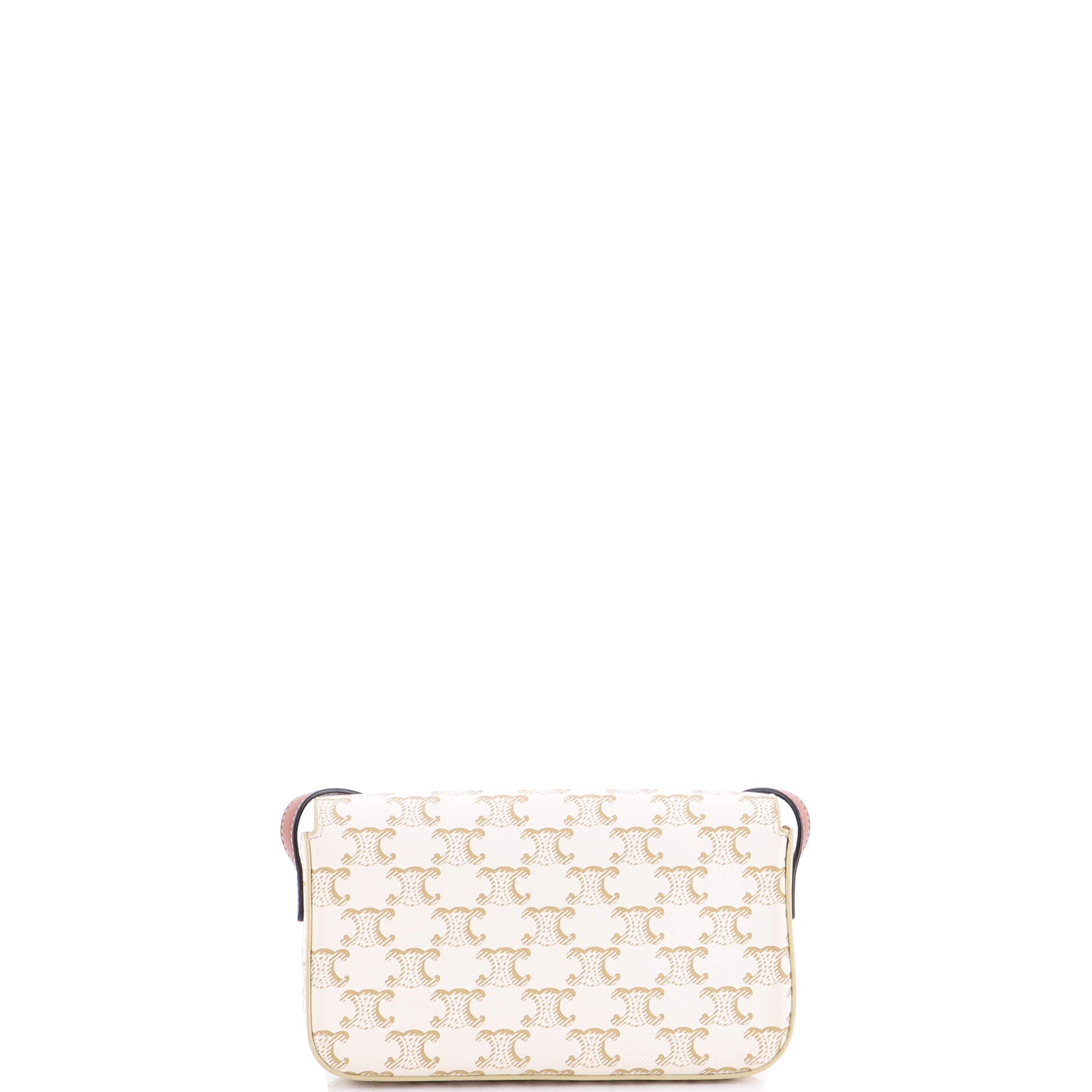 Triomphe East-West Shoulder Bag Triomphe Coated Canvas