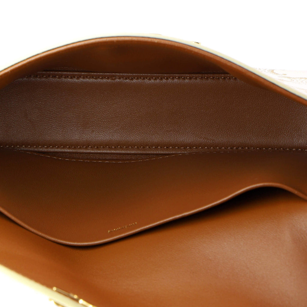 Triomphe East-West Shoulder Bag Triomphe Coated Canvas