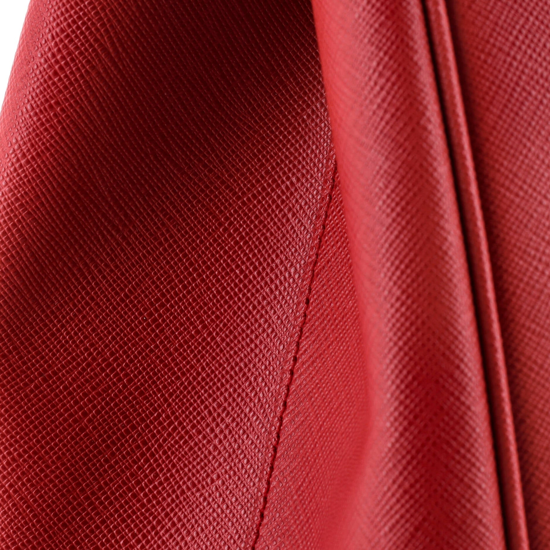 Double Zip Lux Tote Saffiano Leather Medium