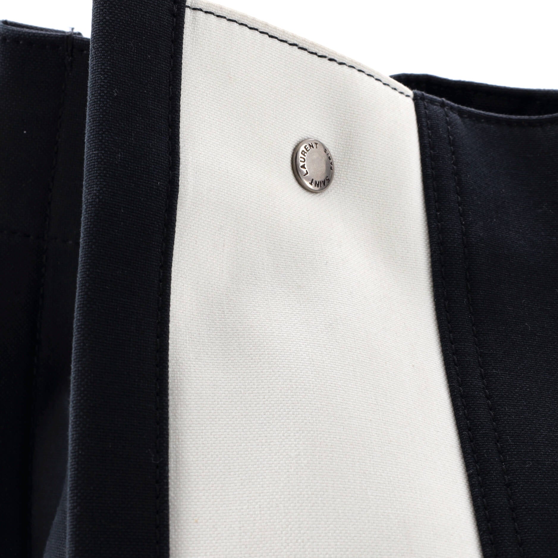 Noe Shopping Tote Striped Canvas Large